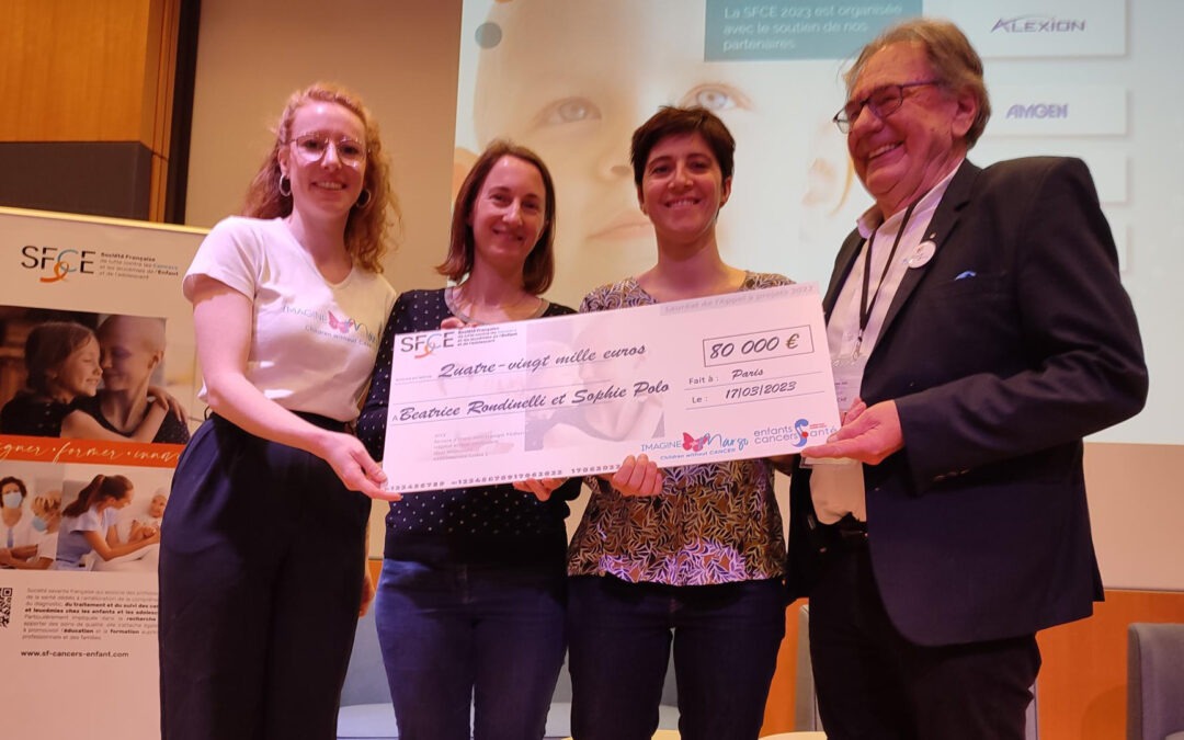 Funding support from the French Society for Pediatric Cancers