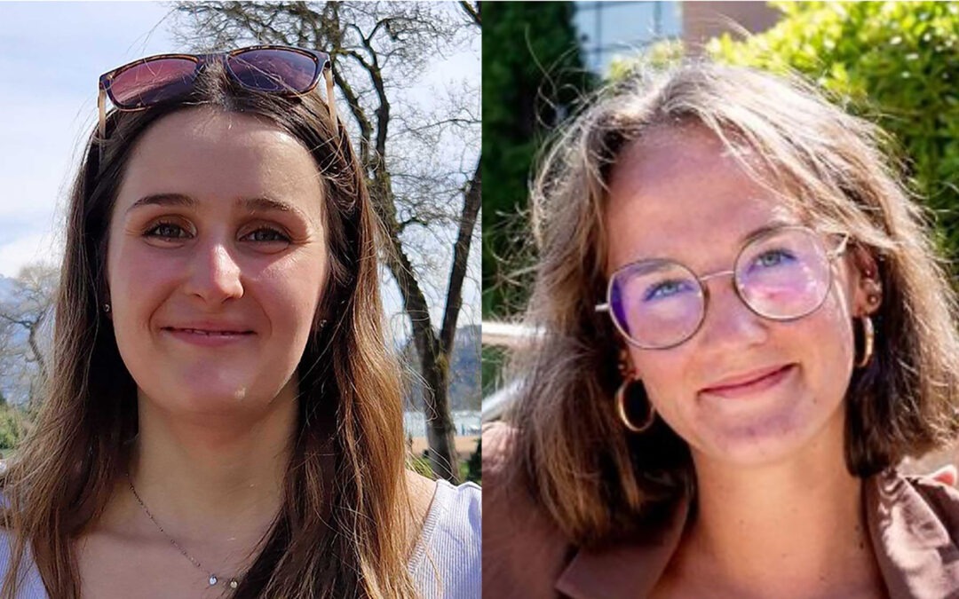 Congratulations to Delphine and Julia for their research funding